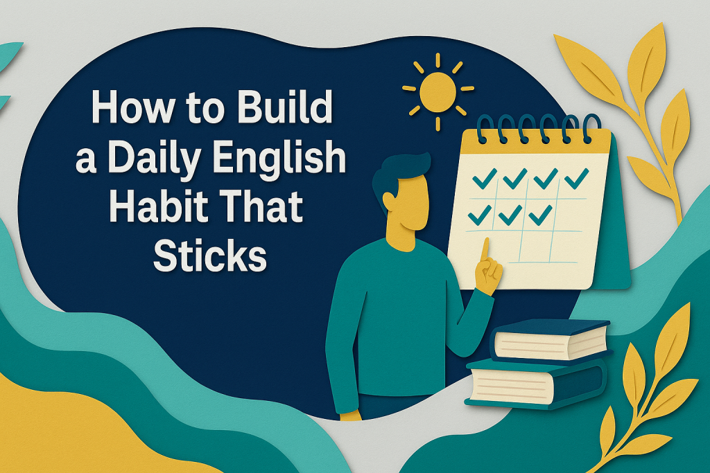 How to Build a Daily English Habit That Sticks - All About English Mastery