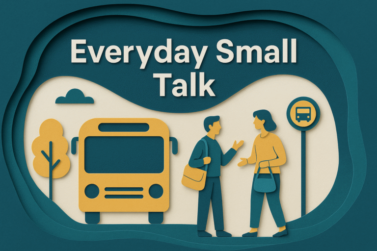 Everyday Small Talk: Waiting for the Bus in English - All About English ...