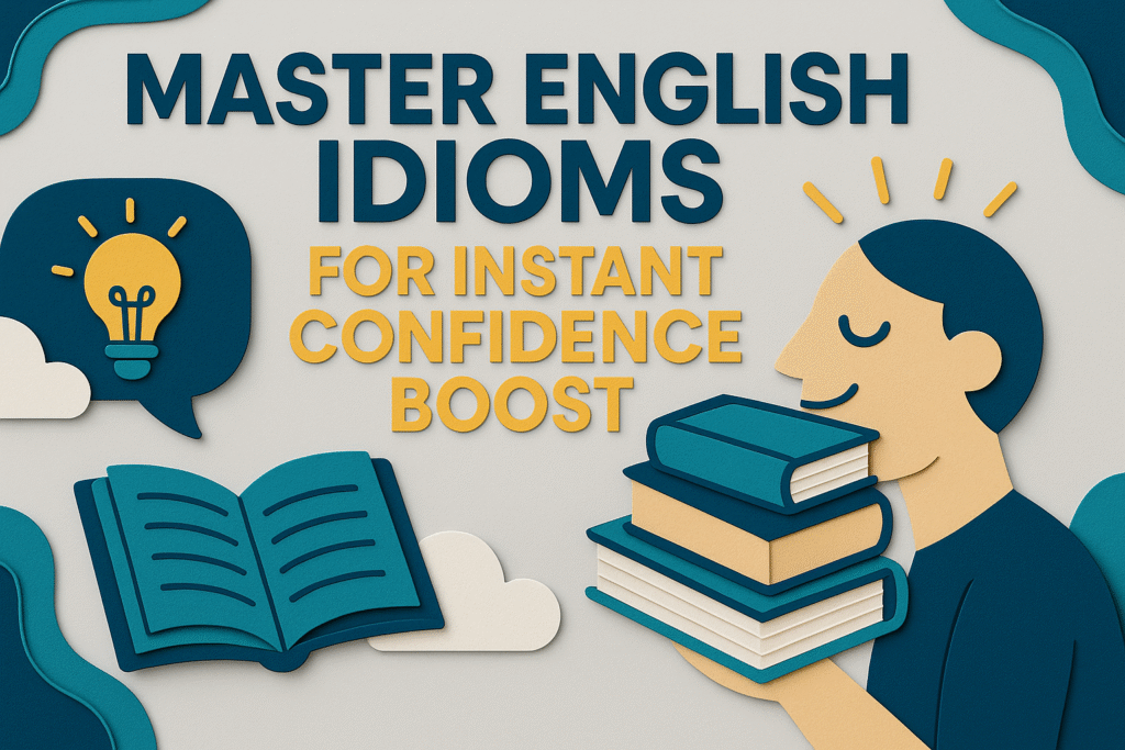 Master English Idioms For Instant Confidence Boost All About English