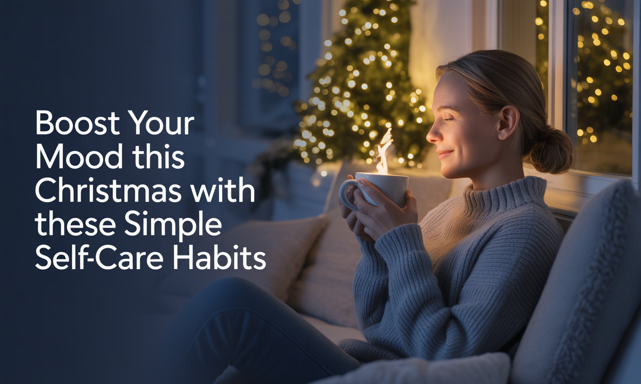 Boost your mood this Christmas with simple self-care habits that reduce stress and support emotional balance.