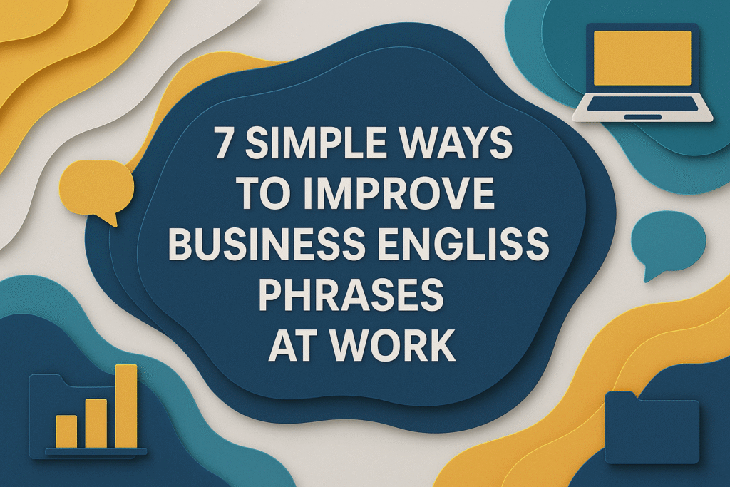 7 Simple Ways to Improve Business English Phrases at Work - All About ...