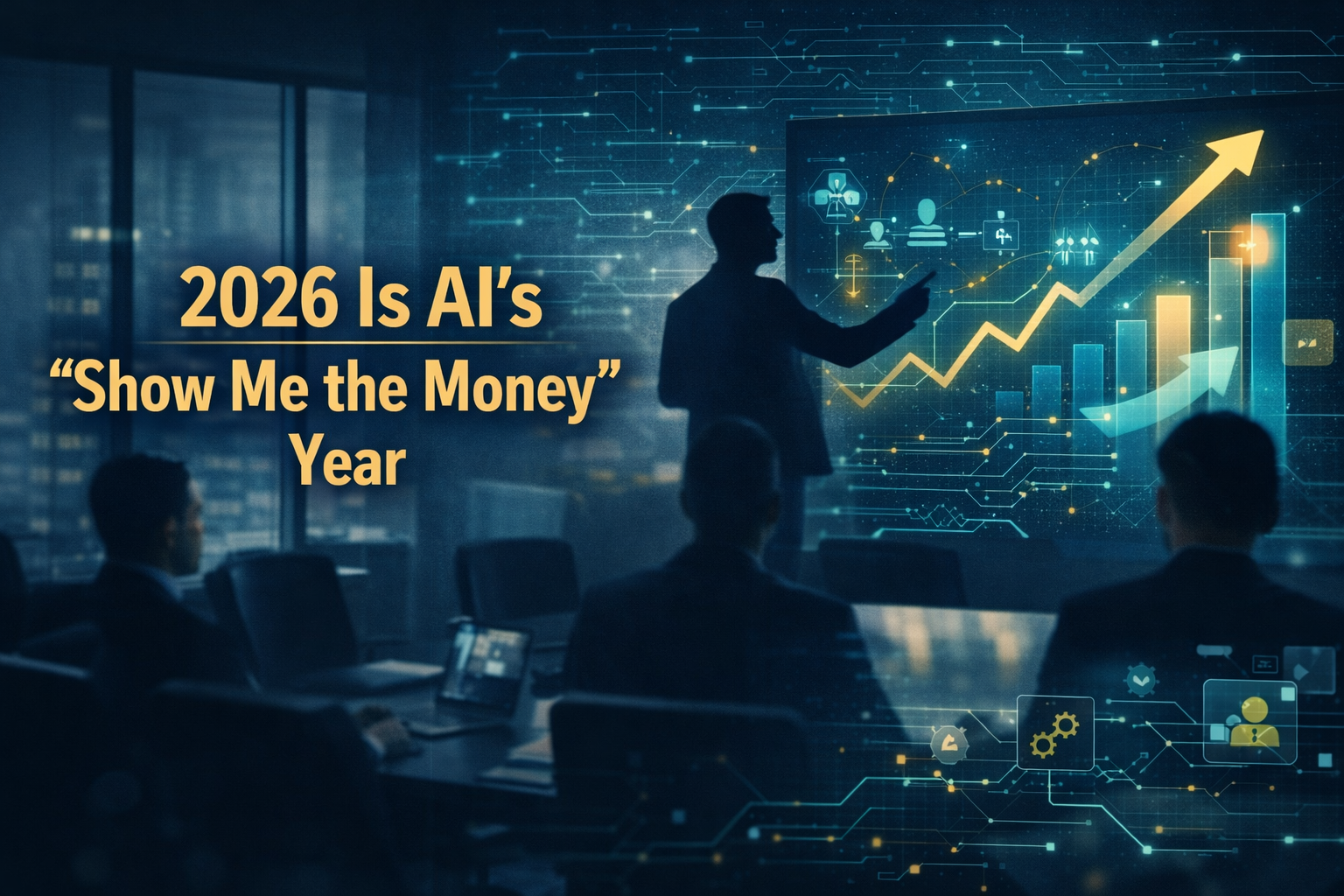 2026 Is AI’s “Show Me the Money” Year — companies demand AI return on investment as executives push for measurable profits and ROI.