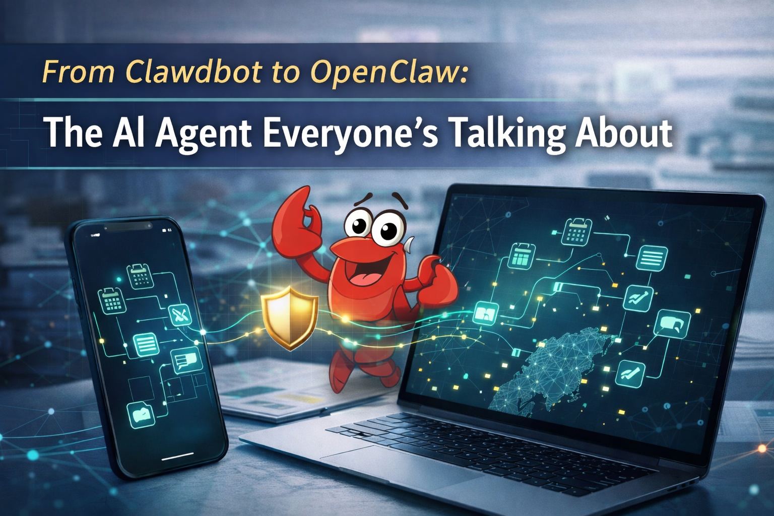 OpenClaw, AI agent, Clawdbot, Moltbot, automation, productivity, cybersecurity, open source, skills marketplace, tech news