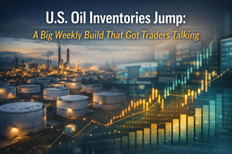 U.S. crude oil stockpiles shocks traders as inventories jump - All ...